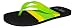 Mr. Polo Black and Green Slippers RS.169.00