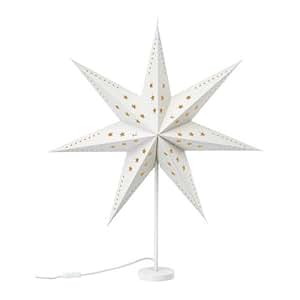 Ikea STRALA Tischleuchte Stern in weiß; (45cm) Amazon.de Küche & Haushalt
