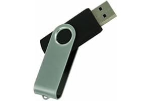 JMR USB Flash Drive Memory Stick Fold Storage USB (8GB, Black)