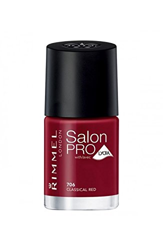Rimmel Nail Polish Salon Pro 12ml Classical Red 706