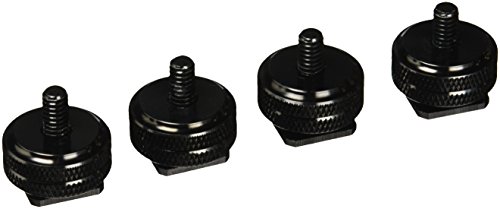 El Mejor Precio 'Neewer® Cuatro (4) Paquete con duraderas Pro 1/4 rosca Flash Adaptador de zapata adaptador de montaje para trípode rosca en Flash Hot Shoe en Amazon