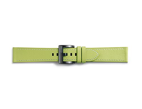 Preisvergleich Produktbild Samsung GP-R600BREEBAE Leder Armband für Gear Sport Olivgrün