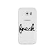 Produktbild licaso Samsung S6 Edge Handyhülle Smartphone Samsung Case aus TPU mit Fresh Print Motiv Slim Design Transparent Cover Schutz Hülle Protector Soft Aufdruck Lustig Funny Druck