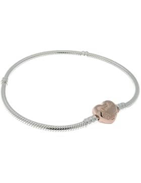 Pandora Armreif mit Herzverschluss - PANDORA Rose - 19cm - 580719-19