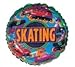 Price comparison product image 18" Inline Roller Skates Skating Balloon Party Ware Decoration