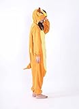 Honeystore Jumpsuit Sika-Hirsch Fasching Halloween Kostüm Sleepsuit Cosplay Pyjama Schlafanzug Erwachsene Unisex Tier Onesize M - 