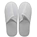 Produktbild ZPPLD Einweg-verschlossene Toe-Slippers Dicke Non-Slip Good Pull Slippers,White,10pair