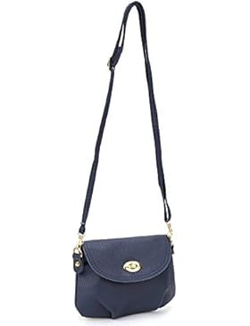 Damen mini kleine Handtasche Crossbody Schulter Umhängetasche, 7 Farben