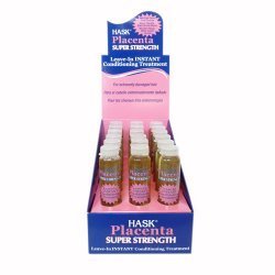 Hask Placenta Vials Super Strength Leave-In (Display Of 18)