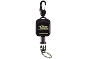 Gear Keeper Hammerhead Industries RT5-5901 Micro Scuba Retractor Snap Clip Mount with Q/C Split Ring Accessory by, RT5-5901, Nylon