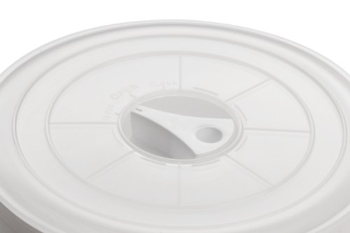 Premier Housewares 0805331 Mikrowellengeschirr, Polypropylen, mit Deckel + Griffen, Weiß, 5 Stück - 2