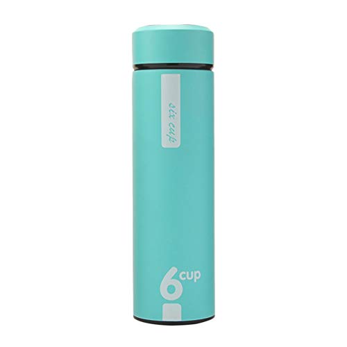 Preisvergleich Produktbild Männer Doppelschichten Edelstahl Isolierung Wasserflasche Mode 500 ml Isolierflasche Reise Kaffeetasse Tragbare Thermocup