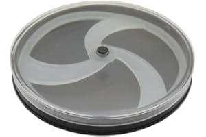 KD89 Plastikowa osłona do opakowania zegarka Ø60mm - Wyprodukowano w Szwajcarii, czarny