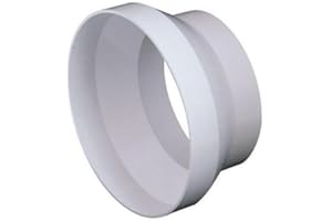 AWENTA Réducteur de tuyau de 125 mm/100 mm - Raccord de tuyau de 12,7 cm/10,2 cm - Adaptateur de coupleur rond pour raccord de tuyau KO125-29