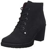 Flexible Laufsohle Rieker Damen Y2511 Kurzschaft Stiefel, Schwarz (Schwarz 00), 40 EU