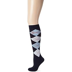 Covalliero Brescia Chaussettes Hautes d'équitation pour Femme, Femme, Reitstrümpfe Brescia, Bleu Nuit