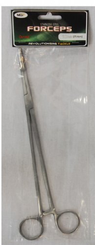 Preisvergleich Produktbild NGT Zange / Pinzette / Forceps, gerade, 25,4 cm