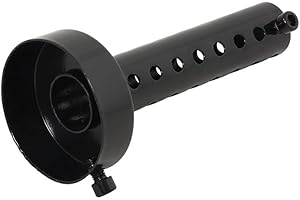 Baceyong Silenciador de motocicleta, DB Killer, deflector de tubo de escape, silenciador de escape, 35-60 mm, negro/plateado