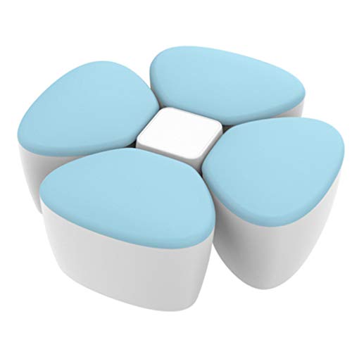 Kafen Leche En Polvo - Dispensador De Fórmula De Leche para Bebés - Estuche De PP para Cuatro En Forma De Flor De Almacenamiento De Enrejado