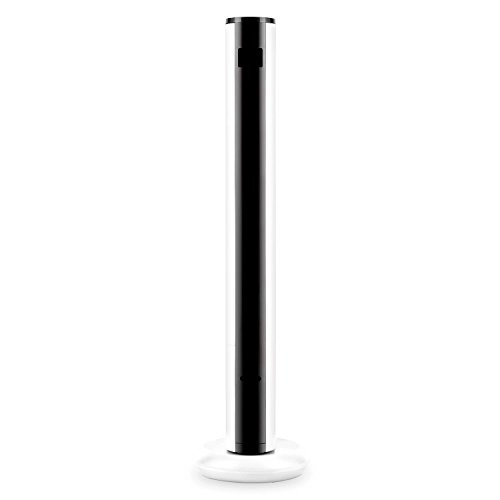 Klarstein • Skyscraper 3G • Standventilator • Turmventilator • Säulenventilator • mit Fernbedienung • leise • Abschalt-Timer • 3 Geschwindigkeiten • zuschaltbare Oszillation • Staubfilter • Touch-Bedienpanel • 50 Watt Leistung • Turmdesign • weiß - 4