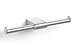 Produktbild ZACK 40414 "ATORE" Doppel-Toilettenpapierhalter, Edelstahl matt