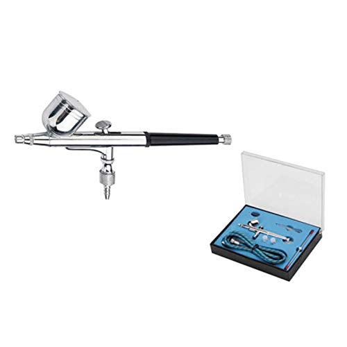 Royalmax AB-130K - Aerógrafo multiusos con boquillas de 0,2, 0,3, 0,5 mm y manguera de 1,8 m