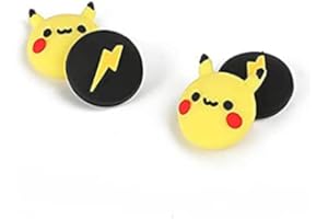 PERFECTSIGHT Jolis capuchons de pouce pour manette PS5/PS4/Xbox One (Series X, S)/Nintendo Pro, Steam Deck, Anime Thumbsticks, 3D Kawaii Soft Skin Silicone Analog Stick Button Covers