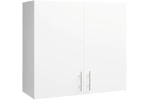 JD Greta 800mm Kitchen Wall Cabinet with Door – Wall Unit – White Matt – Modern Storage Cupboard