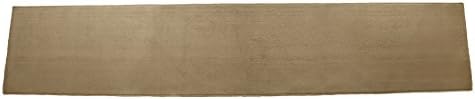 Emerald Wholesale Solid Berber Carpet Runner Rug/Mat, 22 by 120", Tan