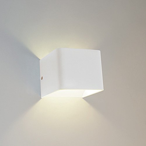 Preisvergleich Produktbild s.LUCE Gore LED Wandleuchte Up & Down / Wandlampe Wandleuchte Weiss