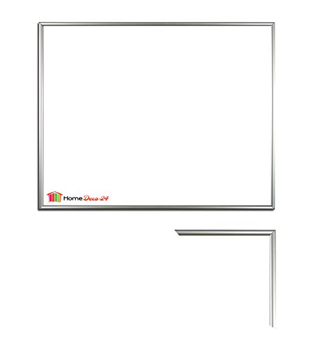 Easy Kunststoff Bilderrahmen 50×70 cm 70×50 cm Farbwahl: hier Silber mit Antireflex-Acrylglas - 2