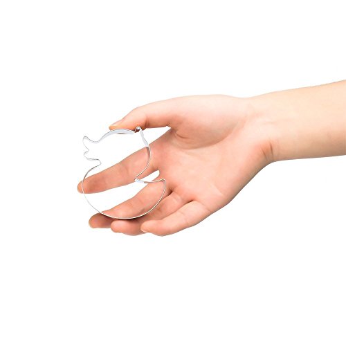 HUAFA 12 Stück Tier Keks Frucht Cutter Formen Set Mini Ausstechformen Plätzchen Ausstecher, Gemüseschneider Form für Kinder - 4