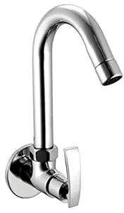 Drizzle Sink Cock Soft Brass Chrome Plated/Kitchen Sink Tap / 360 Degree Moving Spout Tap/Bathroom Tap/Quarter Turn Tap/Water Foam Flow Tap