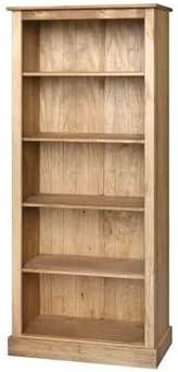 COTSWOLD WAXED PINE BOOKCASE: LOW BOOKCASE OR TALL BOOKCASE FROM CENTURION PINE (TALL BOOKCASE)