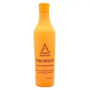 F M HERBAL Kera Rescue Keratin Infused Shampoo with all American & Italian Ingredients, 250ml