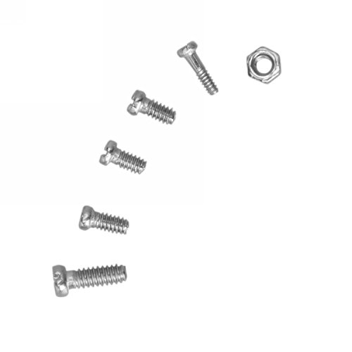 fafada 12 Arten, 600 Gläser Brille Armbanduhr Tiny Schrauben Mutter Sortiment Reparatur Tool Kit Set - 3