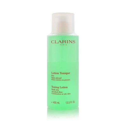 Clarins Alcohol Free Toning Lotion with Iris for Combination or Oily Skin 400 ml