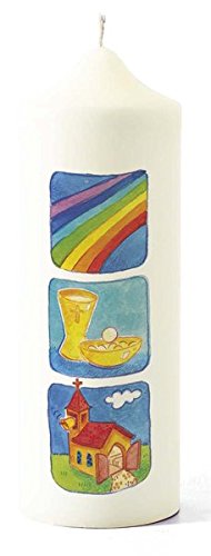 Erstkommunionkerze: 'Zeichen der Liebe'