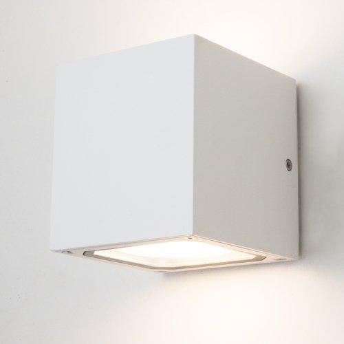 Preisvergleich Produktbild SLV Sitra Cube Wandleuchte, GX53, maximal 9 W, weiß 232531