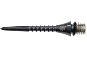 Target pointes (Set à 3 pieces) pour fléchettes Target titanium (3 pièces) par conversion 2BA noir 26mm
