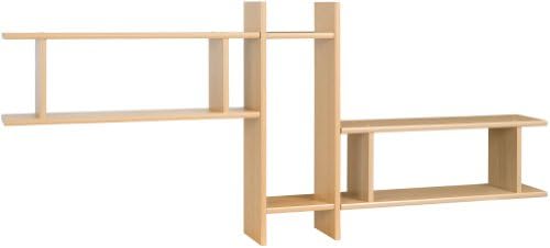 Posseik 9920 65 Shelf Unit with 3 Shelves Imitation Maple