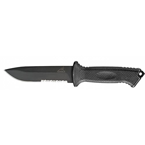 GERBER 22-01121 - Cuchillo (24,9 cm, Negro, Negro)