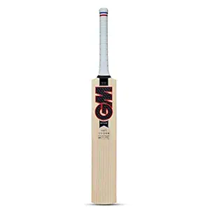 GM Mythos 707 English Willow Cricket Bat for Men and Boys | Short Handle | Ready to Play | Lightweight | Free Cover |