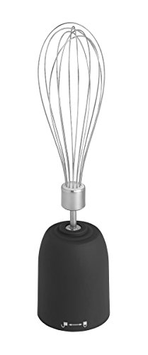 CONCEPT Hausgeräte TM4735 Stabmixer 800 W mit Zerkleinerer, Rührbesen, Mixbecher und abnehmbarem Edelstahlmixfuß, schwarz - 11