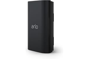Arlo Batería Recargable Para Arlo Videoportero Inalámbrico Inteligente, Tenga Siempre Una Batería De Repuesto, Timbre Inalámbrico Exterior Impermeable, Negro, Accesorio Certificado Arlo, VMA2400