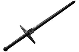 PLAYWELL Martial Arts Black Polypropylene Plastic Medieval Training Sword