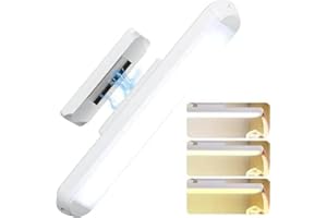 FEIGO LED schminktisch beleuchtung, Dimmbar Make up Licht für Schminktisch Lampe, Spiegellampe Badezimmer, 2000mAH Wiederaufladbar Beleuchtung Spiegelleuchte(24CM)