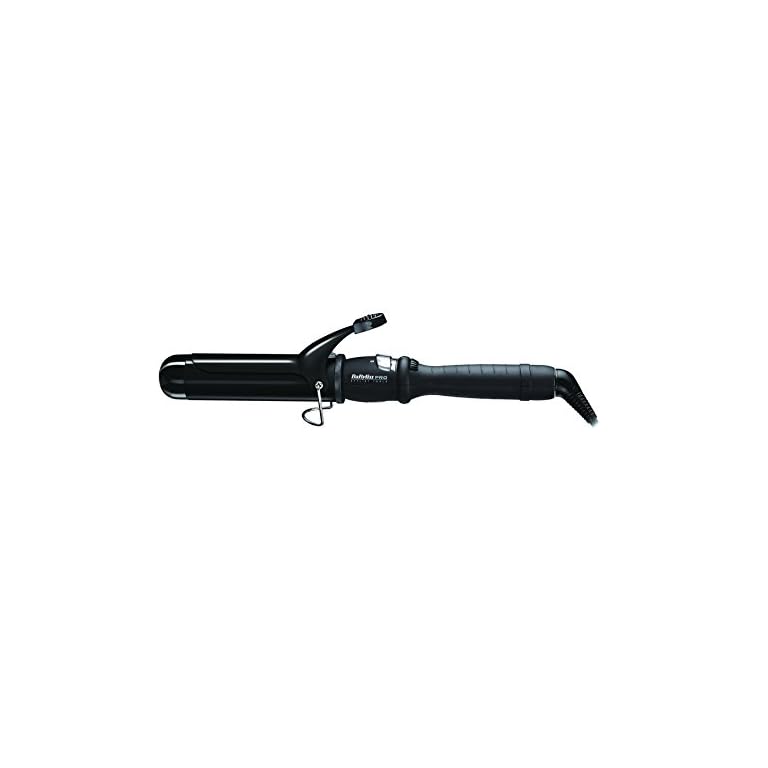 Babyliss-Pro-Ceramic-Dial-A-Heat-Hair-Tongs-with-25-Heat-Settings-Curler-Wand-BLACK Babyliss Pro Ceramic Dial A Heat Hair Tongs with 25 Heat Settings Curler Wand (BLACK)