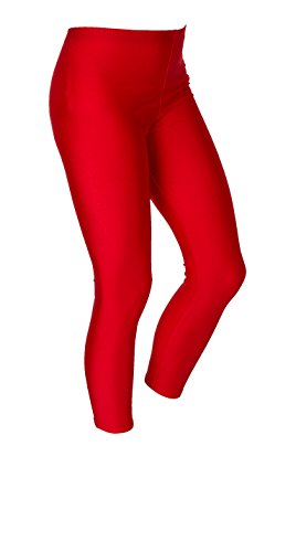 red dance tights
