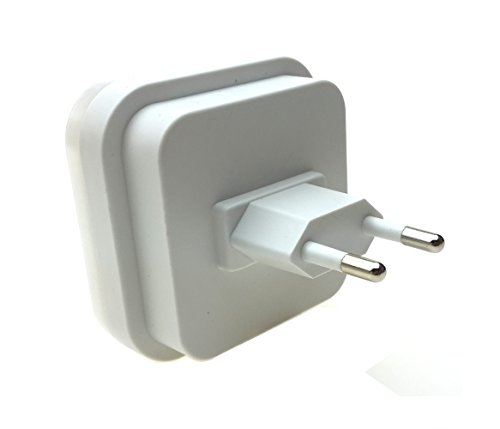 Nachtlicht, FIDEA night Licht 0.5W Plug in LED Nachtlicht Lampe mit Sensor, mit automatischer Dämmerung bis Dämmerung Lichtsensor, weiß, 4er Pack (Platz) - 5